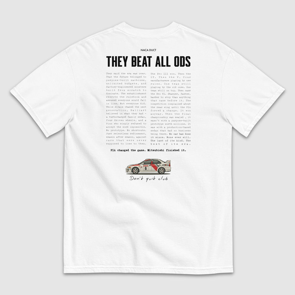 LANCER EVO VI TRIBUTE T-SHIRT