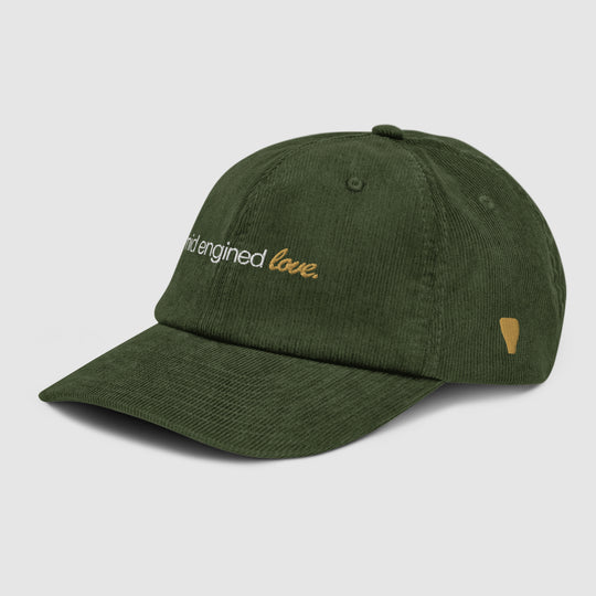 MID ENGINED LOVE CORDUROY CAP