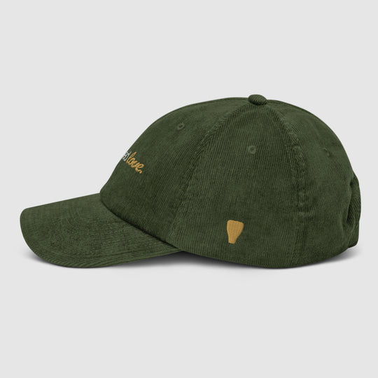 MID ENGINED LOVE CORDUROY CAP