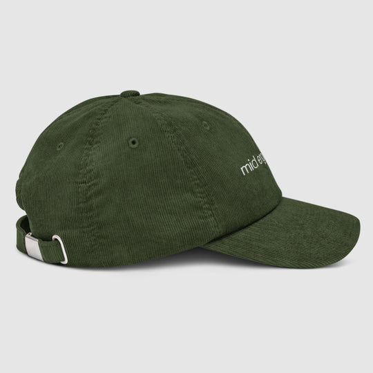 MID ENGINED LOVE CORDUROY CAP