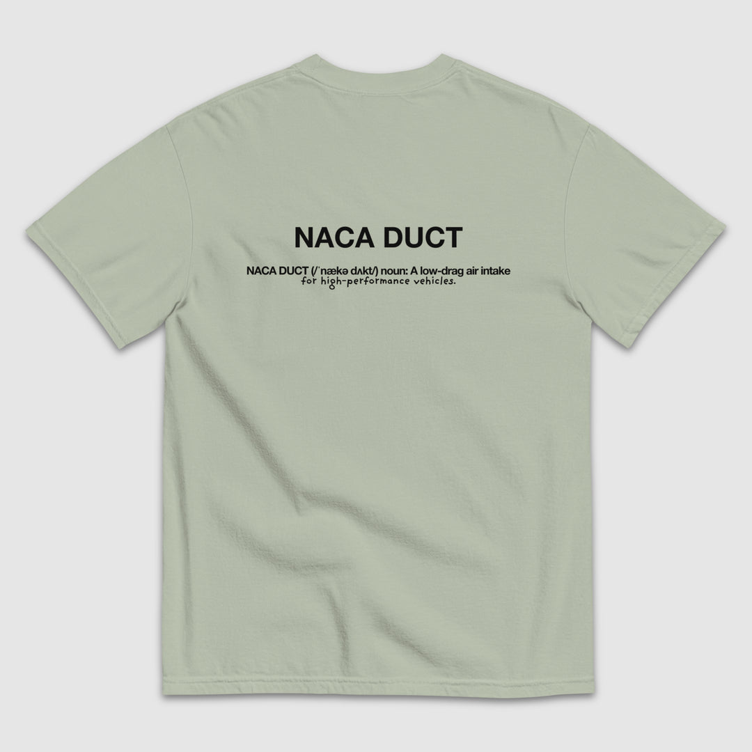 NACA DUCT DEFINITION T-SHIRT