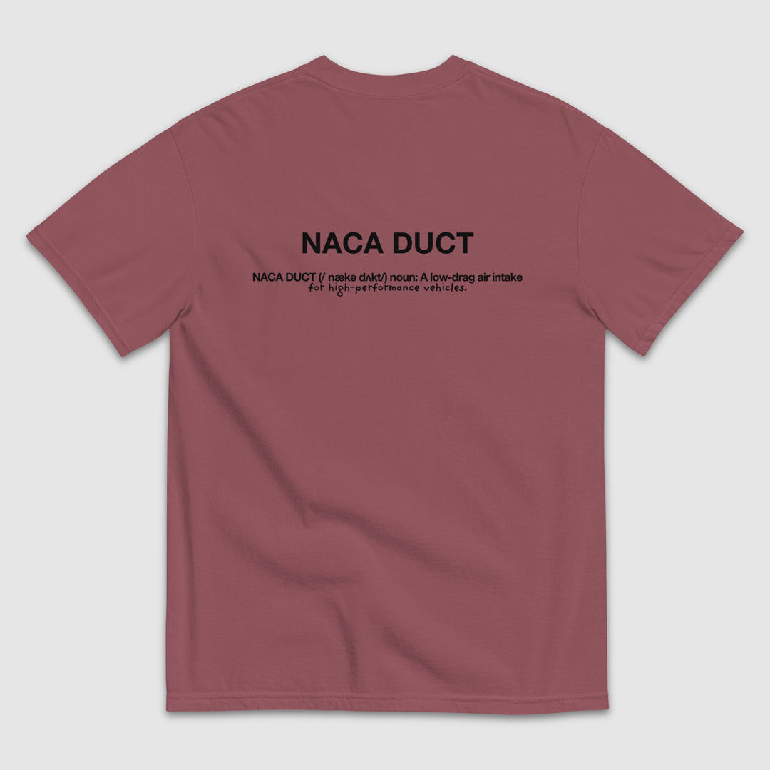 NACA DUCT DEFINITION T-SHIRT