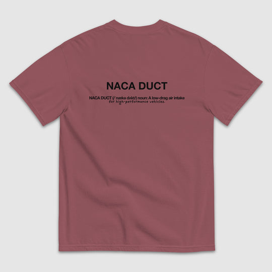 NACA DUCT DEFINITION T-SHIRT