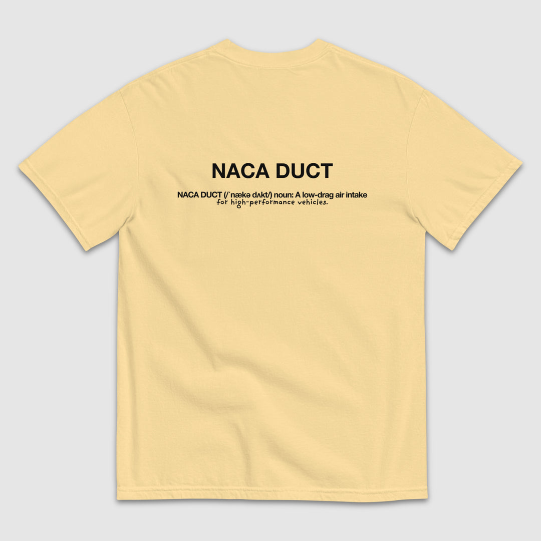 NACA DUCT DEFINITION T-SHIRT