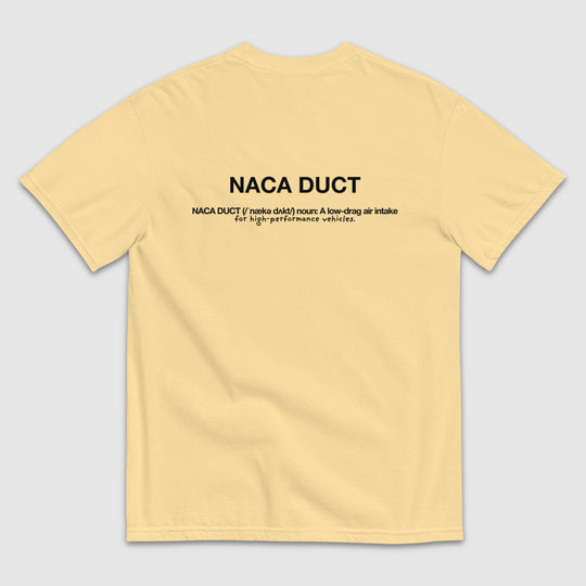 NACA DUCT DEFINITION T-SHIRT