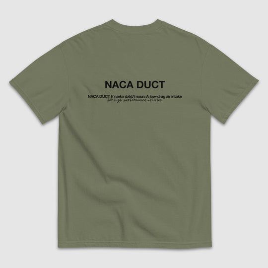 NACA DUCT DEFINITION T-SHIRT