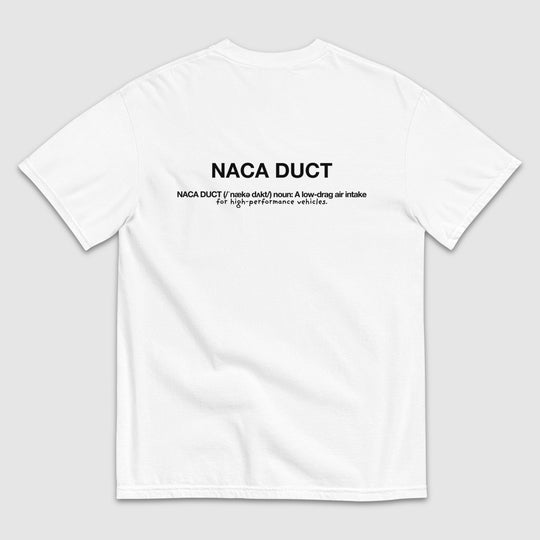 NACA DUCT DEFINITION T-SHIRT