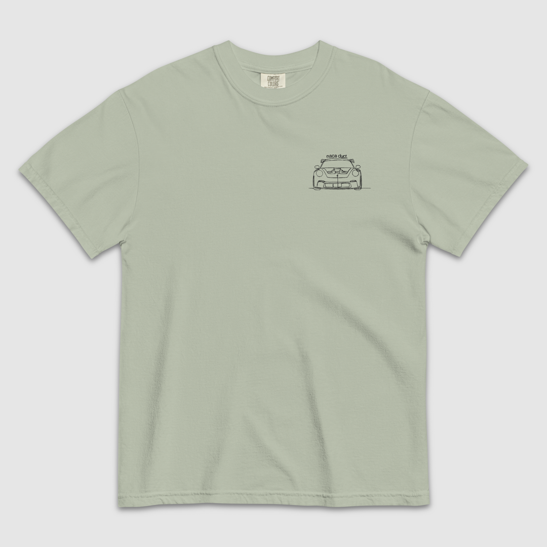 911 GT3 RS EMBROIDERED LINE ART T-SHIRT