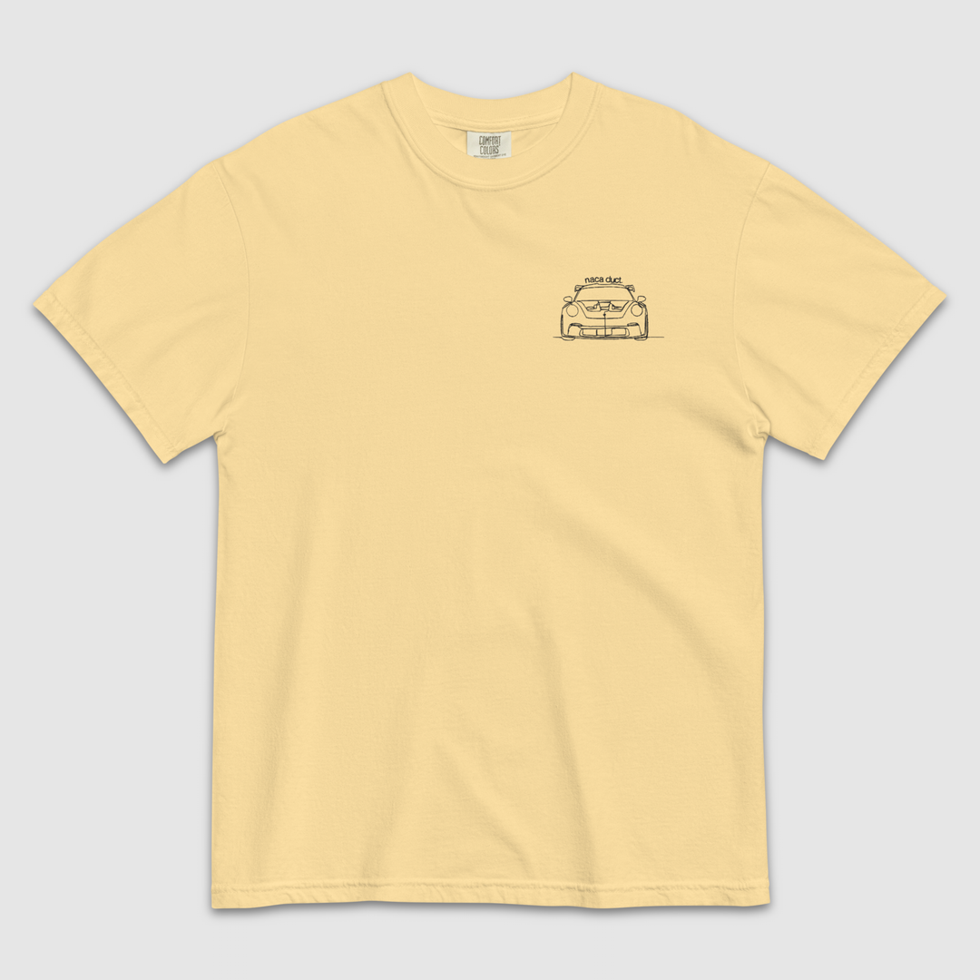 911 GT3 RS EMBROIDERED LINE ART T-SHIRT