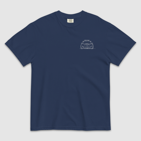 911 GT3 RS EMBROIDERED LINE ART T-SHIRT