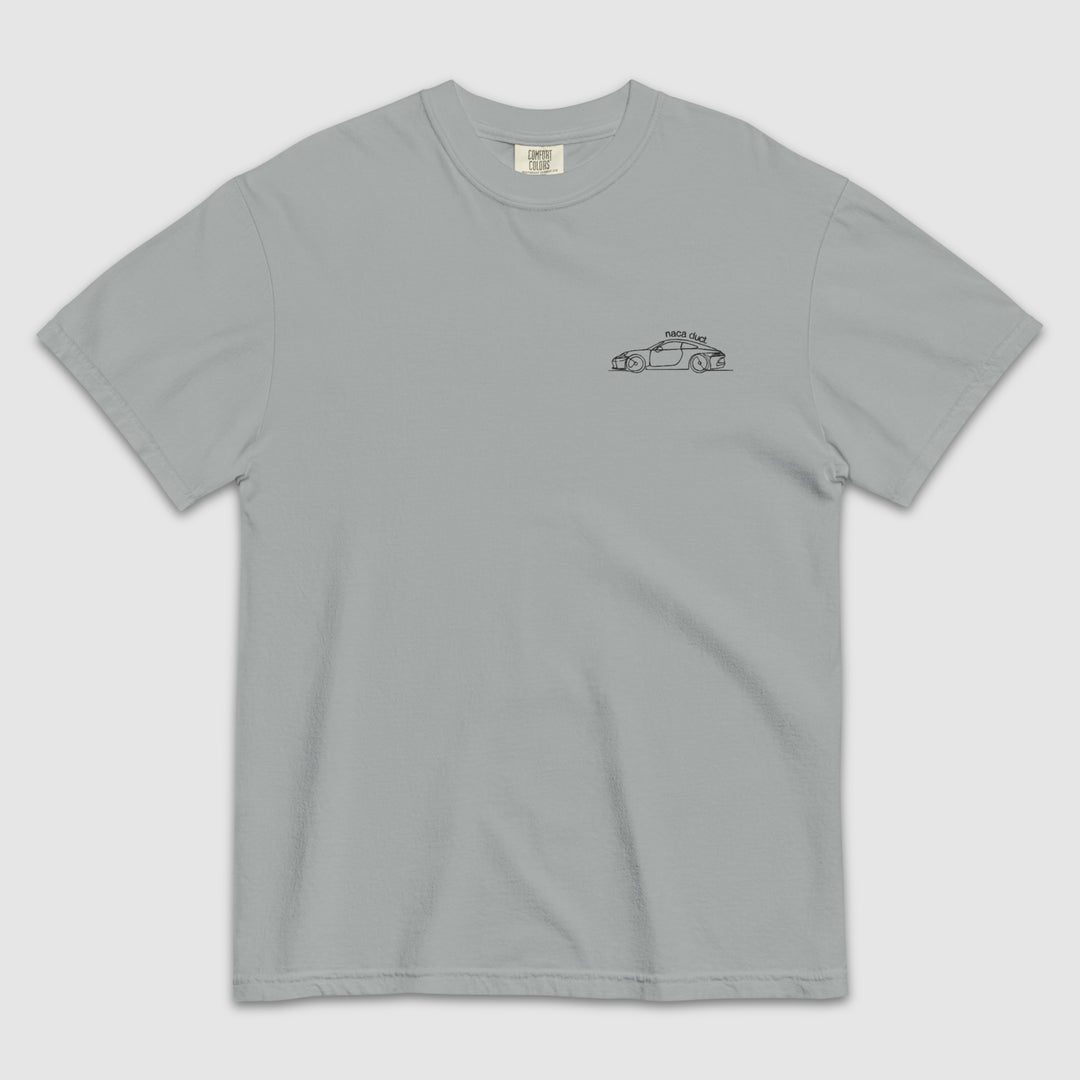 911 GT3 TOURING EMBROIDERED LINE ART T-SHIRT