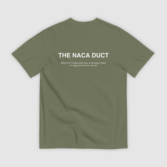 THE NACA DUCT DEFINITION T-SHIRT