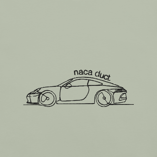 911 GT3 TOURING EMBROIDERED LINE ART T-SHIRT