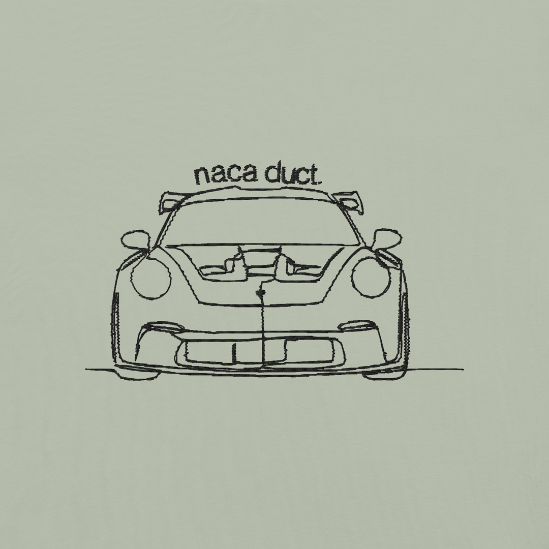 911 GT3 RS EMBROIDERED LINE ART T-SHIRT