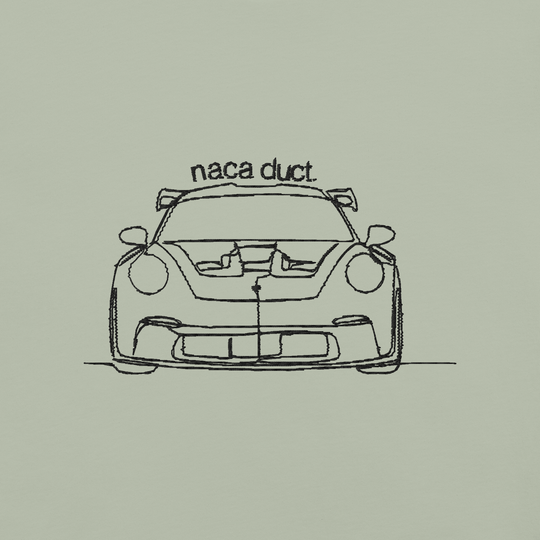 911 GT3 RS EMBROIDERED LINE ART T-SHIRT