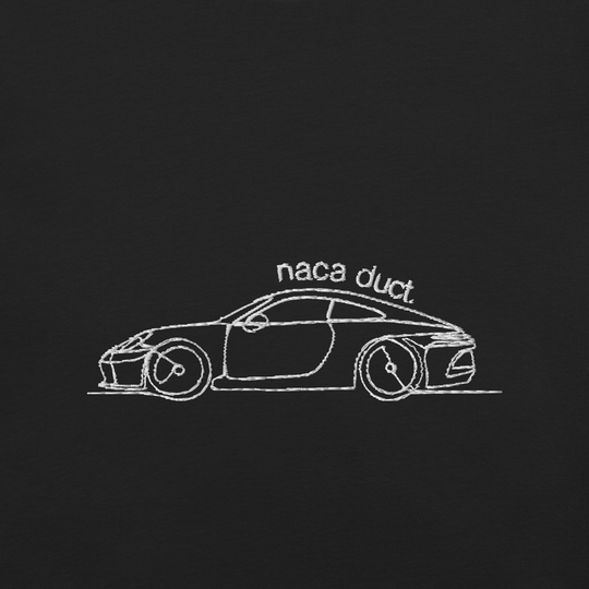 911 GT3 TOURING EMBROIDERED LINE ART T-SHIRT