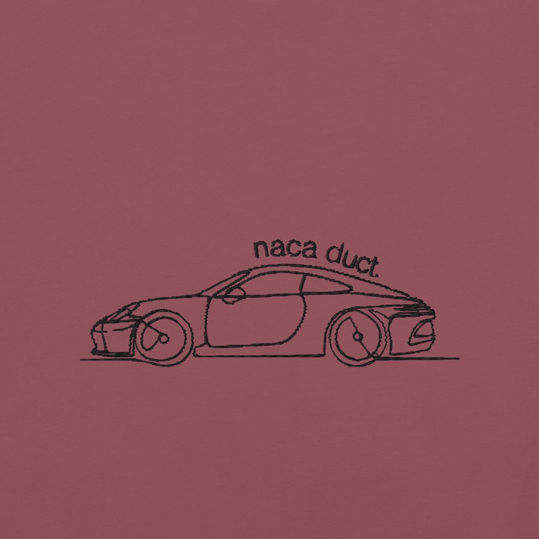 911 GT3 TOURING EMBROIDERED LINE ART T-SHIRT