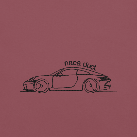 911 GT3 TOURING EMBROIDERED LINE ART T-SHIRT