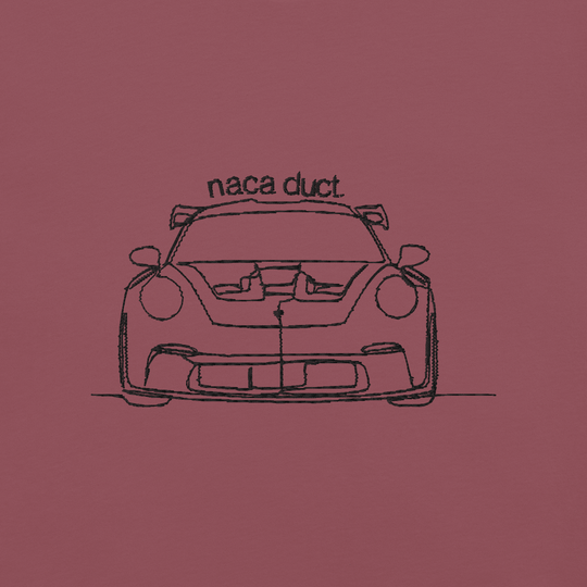 911 GT3 RS EMBROIDERED LINE ART T-SHIRT