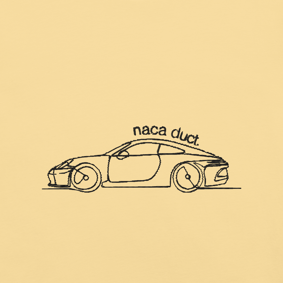 911 GT3 TOURING EMBROIDERED LINE ART T-SHIRT