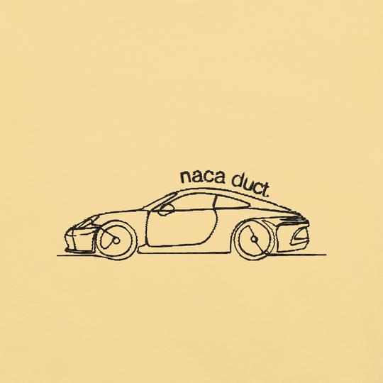 911 GT3 TOURING EMBROIDERED LINE ART T-SHIRT