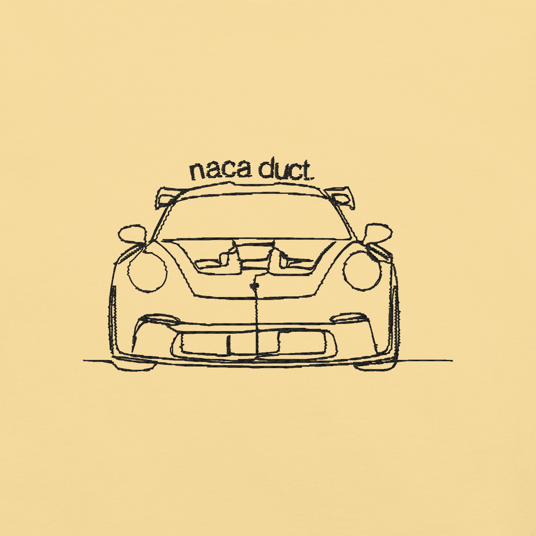 911 GT3 RS EMBROIDERED LINE ART T-SHIRT