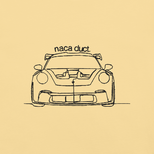 911 GT3 RS EMBROIDERED LINE ART T-SHIRT