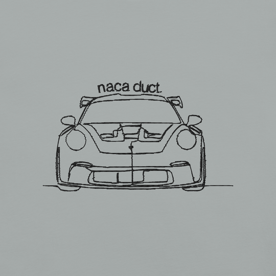 911 GT3 RS EMBROIDERED LINE ART T-SHIRT