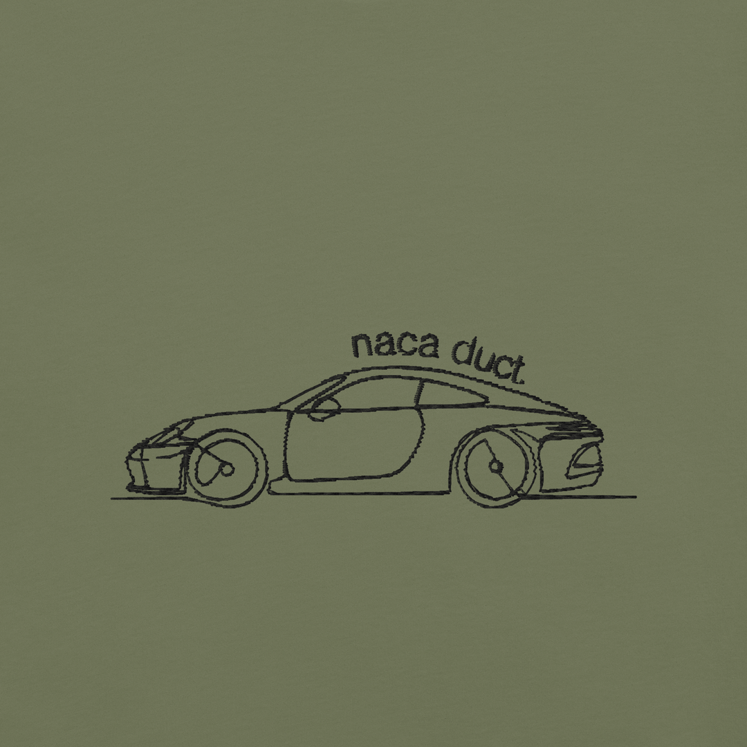 911 GT3 TOURING EMBROIDERED LINE ART T-SHIRT