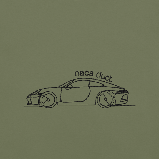 911 GT3 TOURING EMBROIDERED LINE ART T-SHIRT