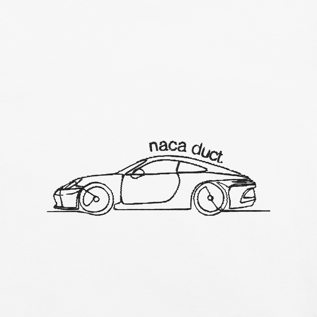 911 GT3 TOURING EMBROIDERED LINE ART T-SHIRT